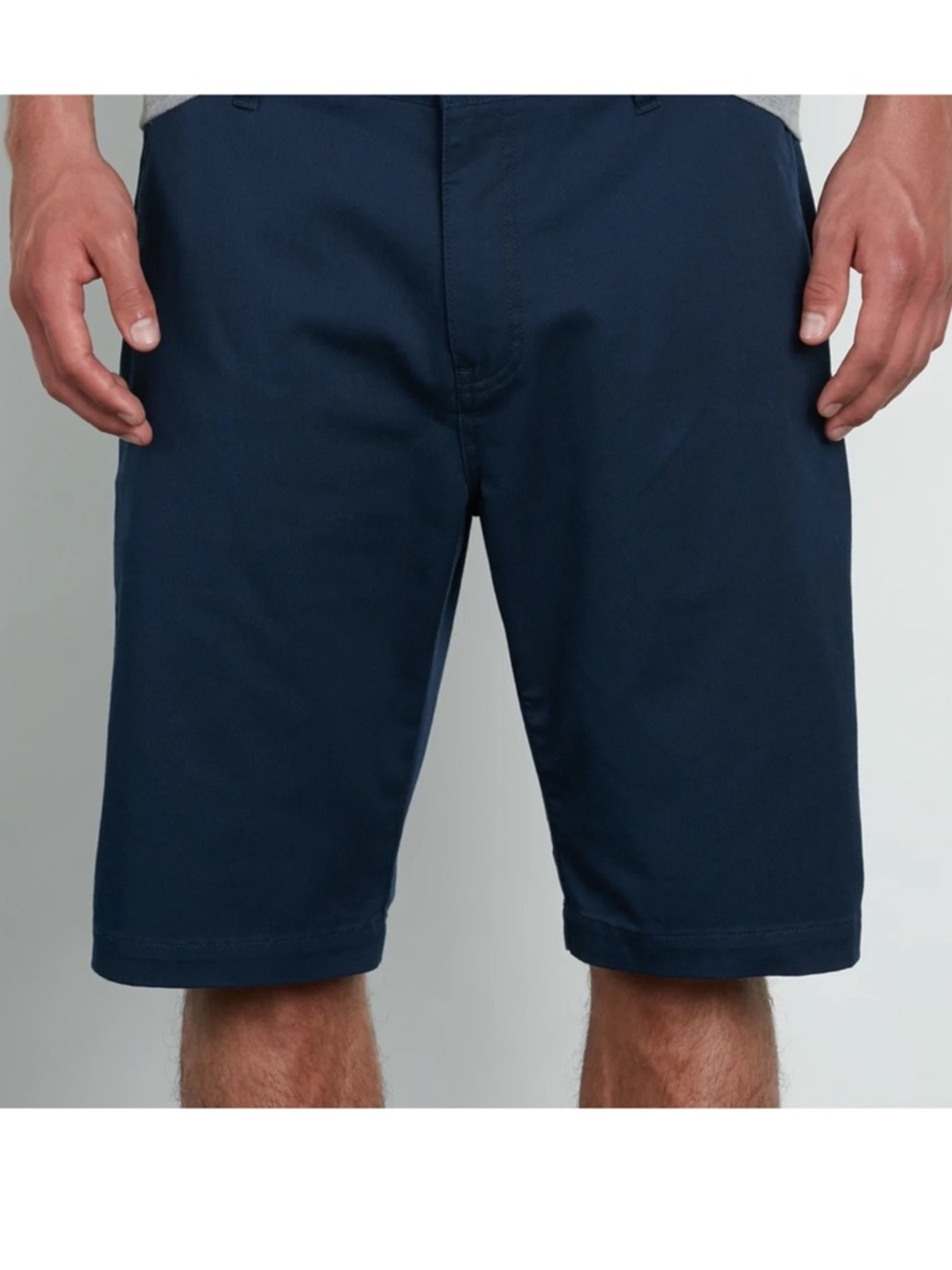 Volcom Vmonty Stretch Skate Shorts Navy 33 NEW NWT Skateboard Surf Streetwear
